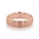Brushed Finish Classic Men's Wedding Band 1